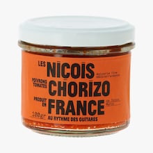 Cr&egrave;me de poivron tomate chorizo Les Ni&ccedil;ois