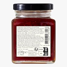 Framboise et miel lavande de France H&eacute;d&egrave;ne