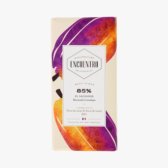 Tablette de chocolat 85&nbsp;% cacao El Salvador bio Encuentro