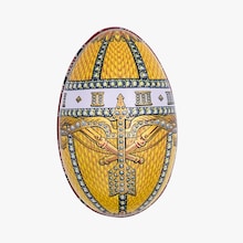 &OElig;ufs de Faberg&eacute; en chocolat garnis Le Petit Duc