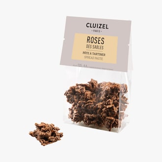 Roses des sables pâte à tartiner Cluizel