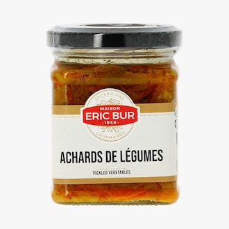 Achards de l&eacute;gumes Eric Bur