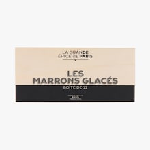 Boîte de 12 marrons glacés La Grande Épicerie de Paris