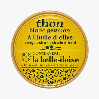 Thon blanc germon à l'huile d'olive vierge extra Conserverie la Belle-Iloise