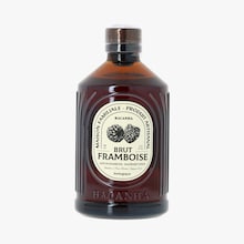 Sirop saveur framboise brut biologique Bacanha