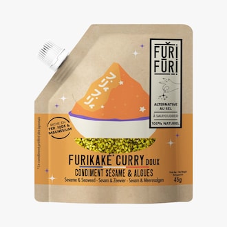 Furikak&eacute; curry doux - Graines de s&eacute;same et algues de Bretagne Furifuri