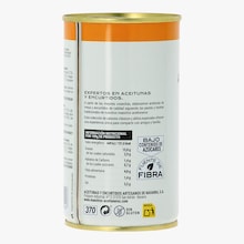 Olives vertes avec noyau assaisonn&eacute;es avec huile et &eacute;pices Maestros Aceituneros