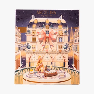 Calendrier de l'avent bonbons de chocolat et confiseries Angelina