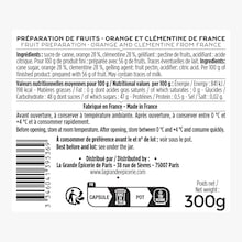 Préparation de fruits orange et clémentine de France La Grande Épicerie de Paris