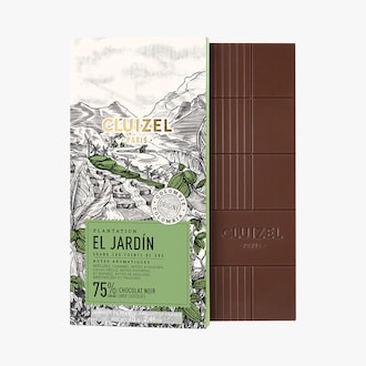 Tablette Plantation El Jardín Noir 75% Cluizel