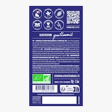 Tablette chocolat noir et sel de Camargue bio Le Chocolat des Français