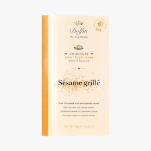 Chocolat noir sésame grillé - 70 g Dolfin