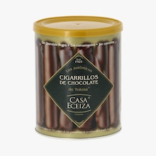 Cigarettes pur beurre enrob&eacute;es de chocolat noir Casa Eceiza