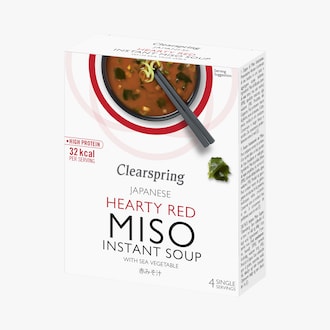 Soupe instantanée au miso Clearspring