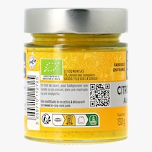 Citron confit au gingembre bio Le Coq Noir