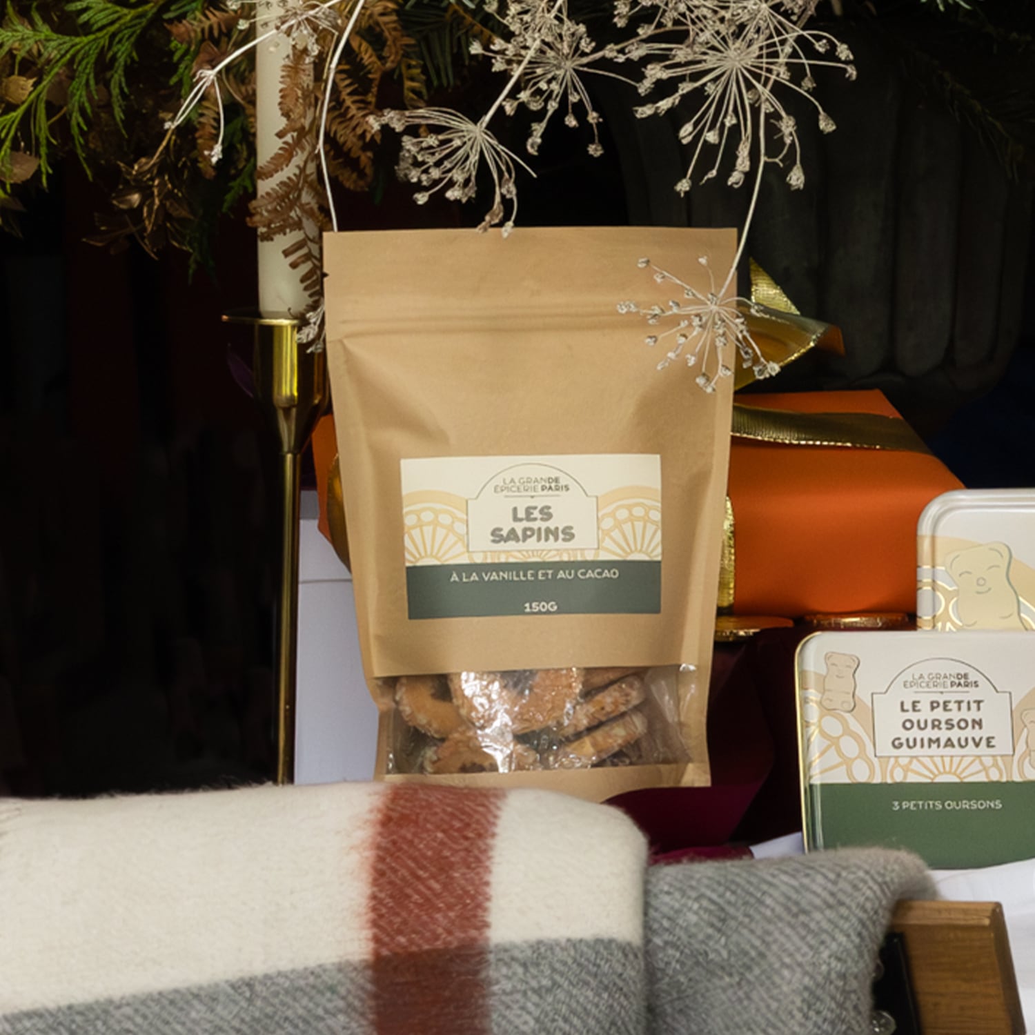 Les sapins à la vanille et au cacao La Grande Épicerie de Paris