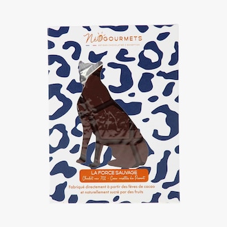 Chocolat noir 70% c&oelig;ur noisette du Piemont IGP - La force sauvage N&eacute;ogourmets