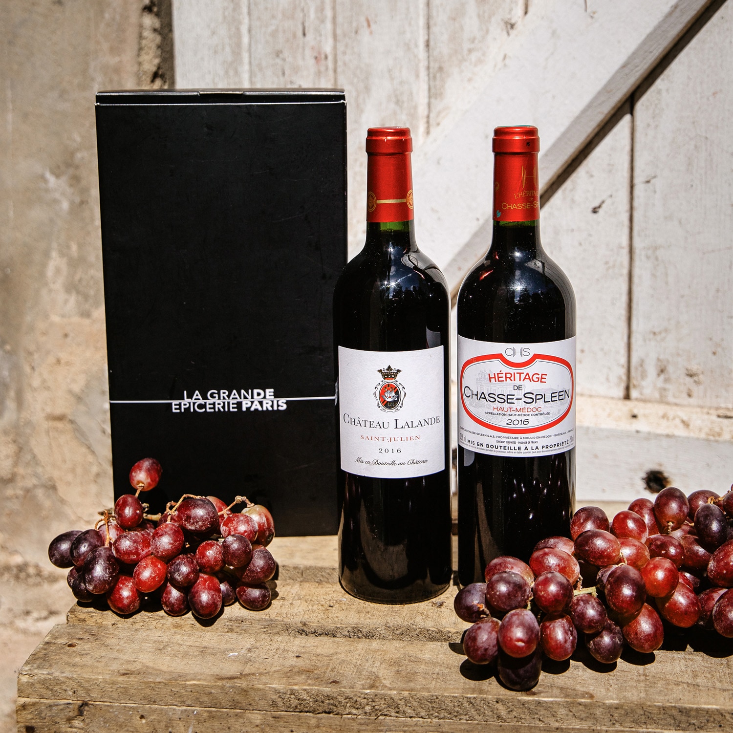 Coffret duo vins de Bordeaux null