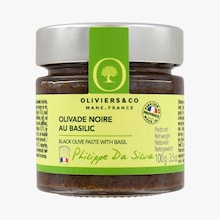 Olivade noire au basilic Oliviers & Co
