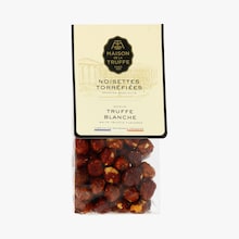 Noisettes torr&eacute;fi&eacute;es saveur truffe blanche Maison de la Truffe
