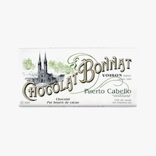 Tablette Puerto Cabello Chocolat noir 75 % de cacao Bonnat