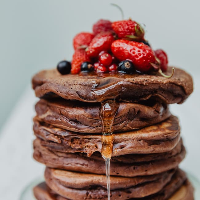 Recette Les pancakes au chocolat La Grande Épicerie