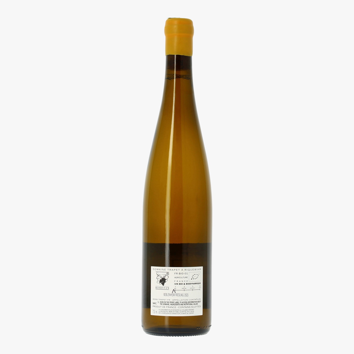 Domaine Trapet, B.B.H.M, Beblenheim Riesling, 2023, biologique Domaine Trapet