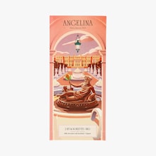 Tablette de chocolat au lait et aux noisettes bio Angelina