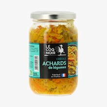 Achards de l&eacute;gumes bio Le Coq Noir