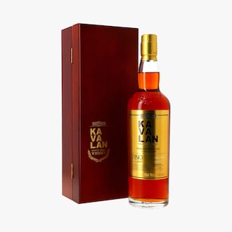 Kavalan, Fino Sherry cask, single malt whisky, sous coffret Kavalan