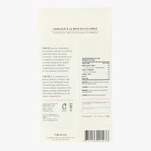 Tablette de chocolat noir 80 % origine Meta Tibitó