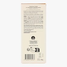 Tablette de chocolat noir et amandes caram&eacute;lis&eacute;es La Grande &Eacute;picerie de Paris