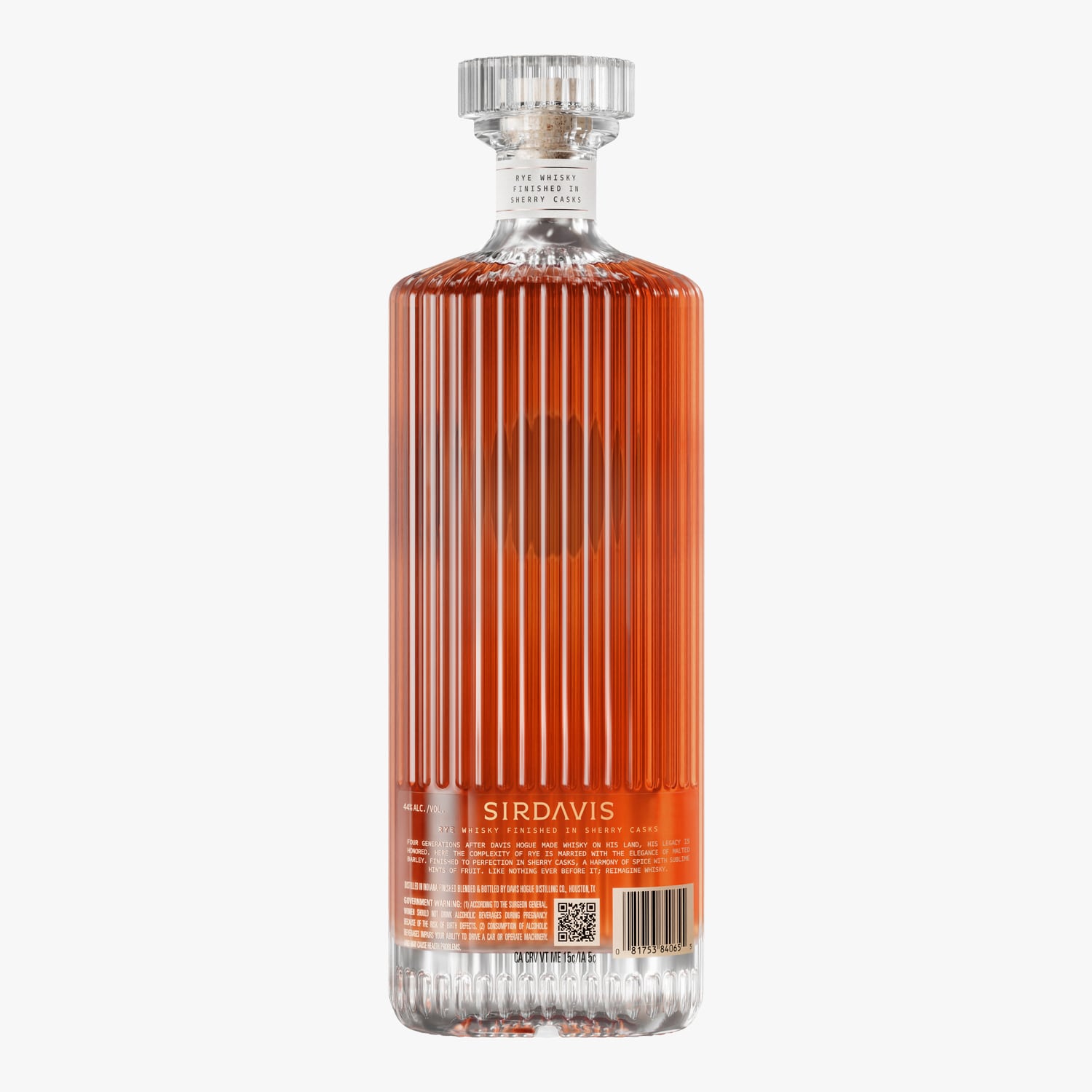 SIRDAVIS 700ml 44% 新品 SirDavis Rye Whisky – InternetWines.com