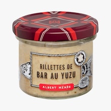 Rillettes de bar au yuzu Albert Ménès
