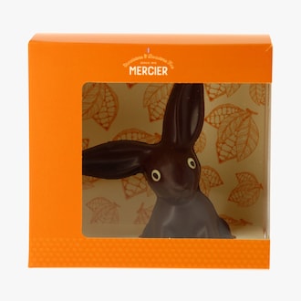 Lapin Octave chocolat noir garni Maison Mercier