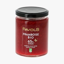 Confiture de framboise Biologique Favols