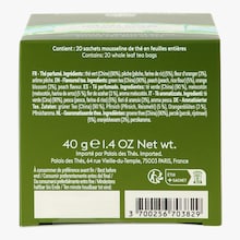 Th&eacute; des Aliz&eacute;s, Th&eacute; vert, p&ecirc;che et fleur d'oranger Palais des Th&eacute;s