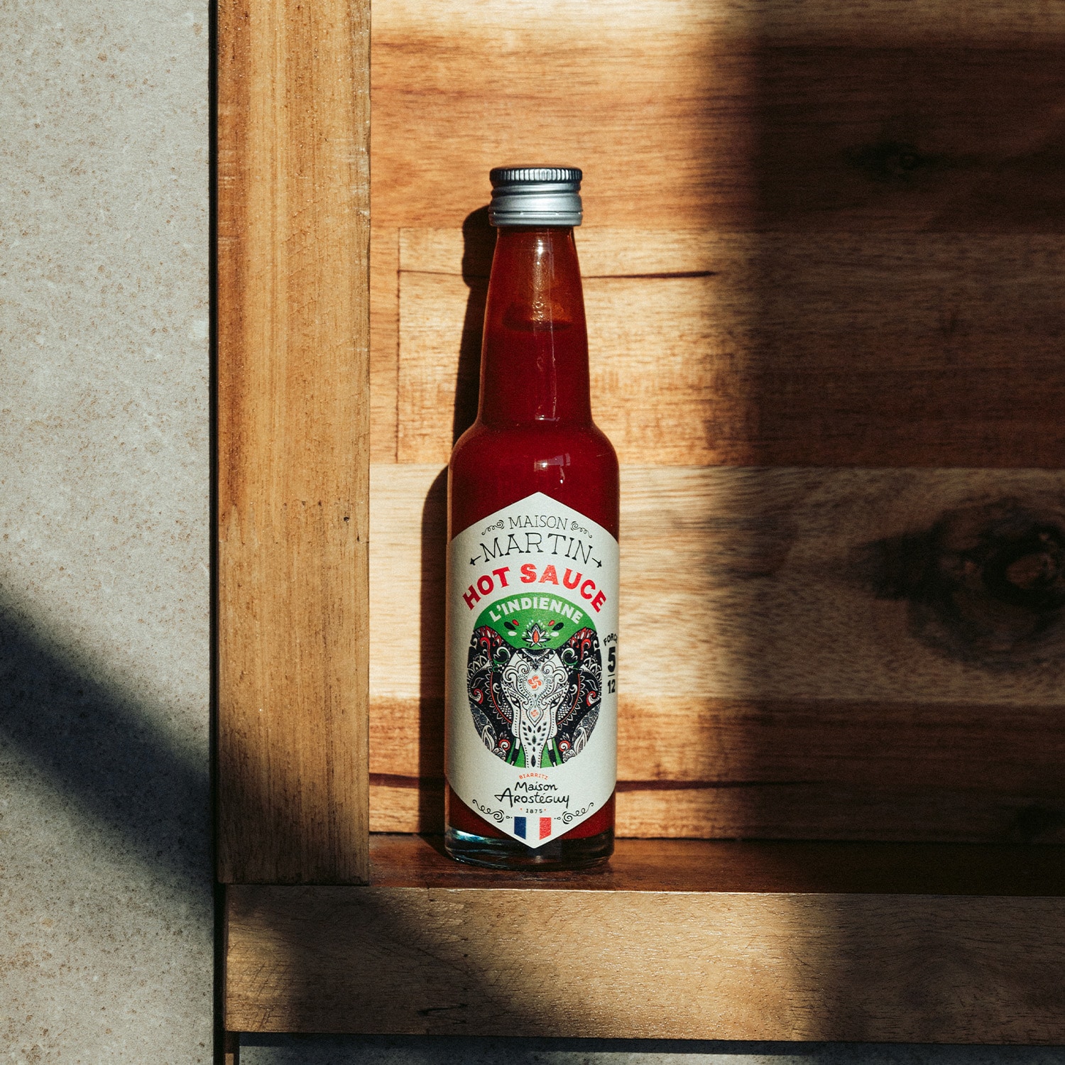 Sauce piquante L'Indienne 5/12 Sauces Martin