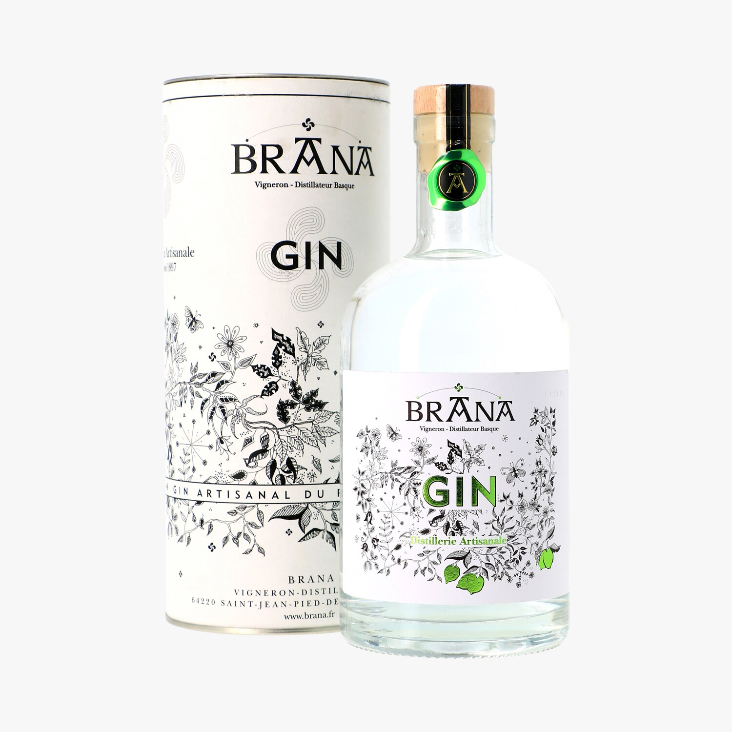 Gin citron vert Brana