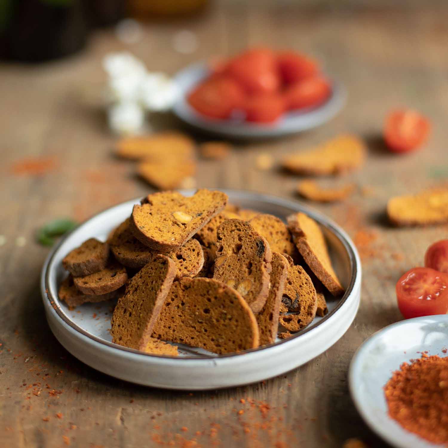 Les croquets, tomates de Provence & piment d'Espelette AOP Biscuiterie de Provence