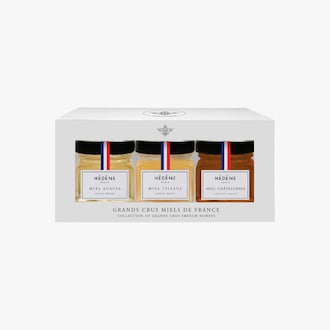 Coffret collection grands crus miels de France Hédène