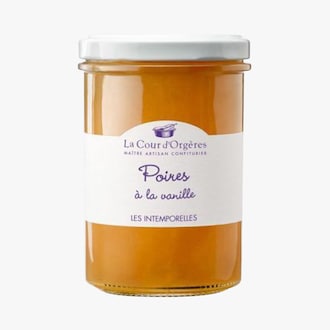 Confiture extra de poires à la vanille La Cour d'Orgères