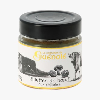Rillettes de bœuf aux shiitakés bio La Collection de Guénolé