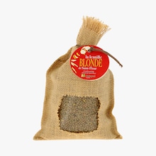 La lentille blonde Lentille blonde de Saint-Flour