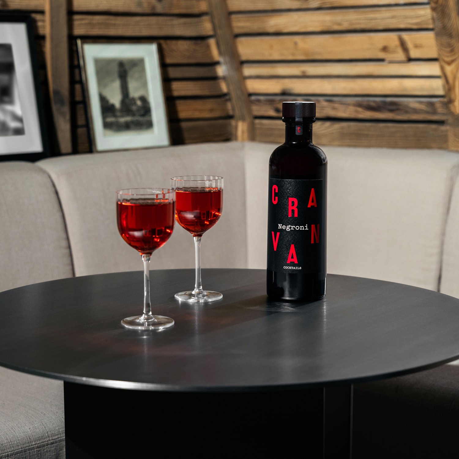 Cocktail CRAVAN, Negroni Cravan