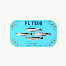 Tapas del Mar - Petites Sardines à l'Huile d'Olive El Tato