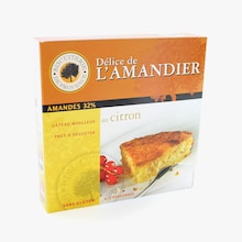 Gâteau aux amandes et au citron sans gluten Biscuiterie de Provence