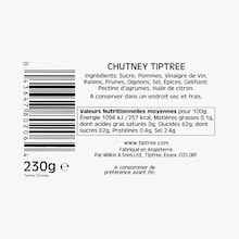 Chutney Triptee, pomme, raisin et prune Tiptree - Wilkin & Sons