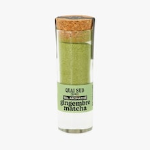 Sel aromatis&eacute; gingembre matcha - Pr&eacute;paration culinaire Quai Sud