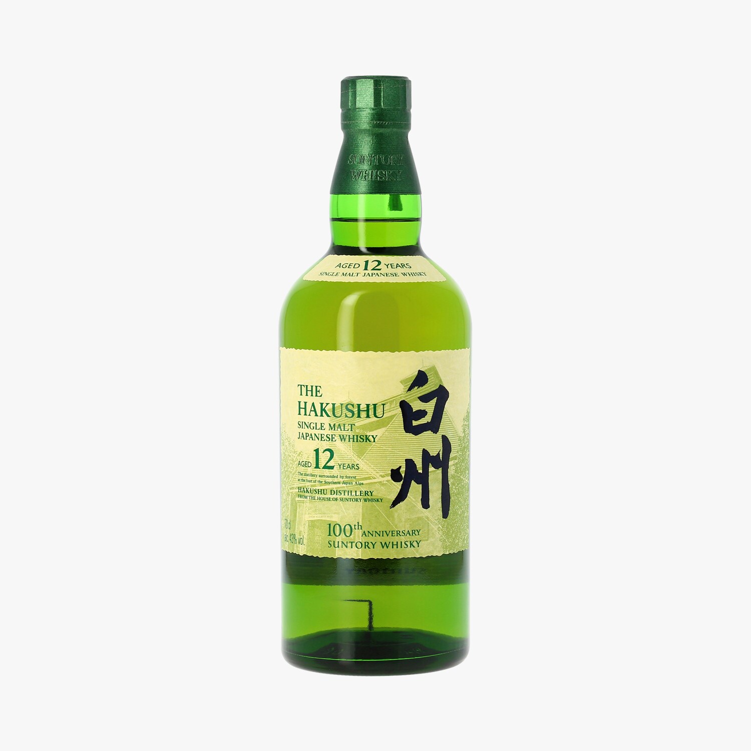 Suntory Whisky, The Hakushu, 100th Anniversary, 12 Year Old, Gift